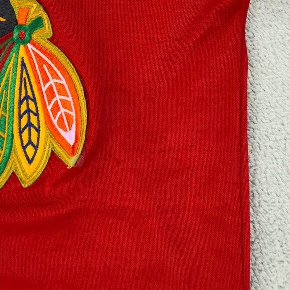 CCM Chicago Blackhawks Vintage Hockey Jersey Boys Size L/XL US - Picture 13 of 14